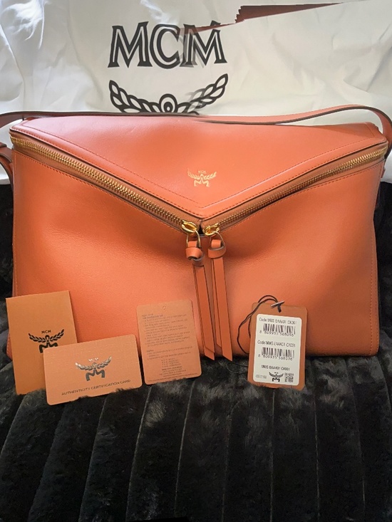MCM Handbags - MCM NWT Diamant 3D Leather Messenger BAG comes with dust bag